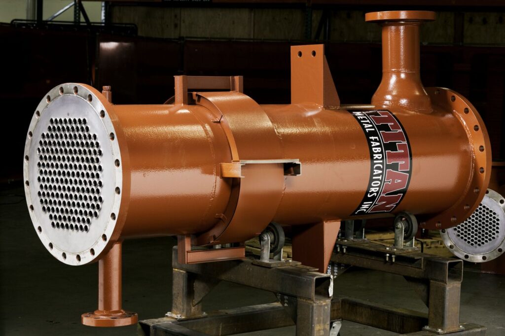 tantalum shell and tube heat exchanger vertical heater with expa