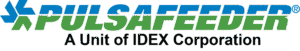 new pulsafeeder logo w a unit of idex 2022