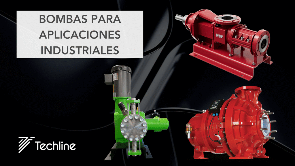 bombas para aplicaciones industriales techline srl