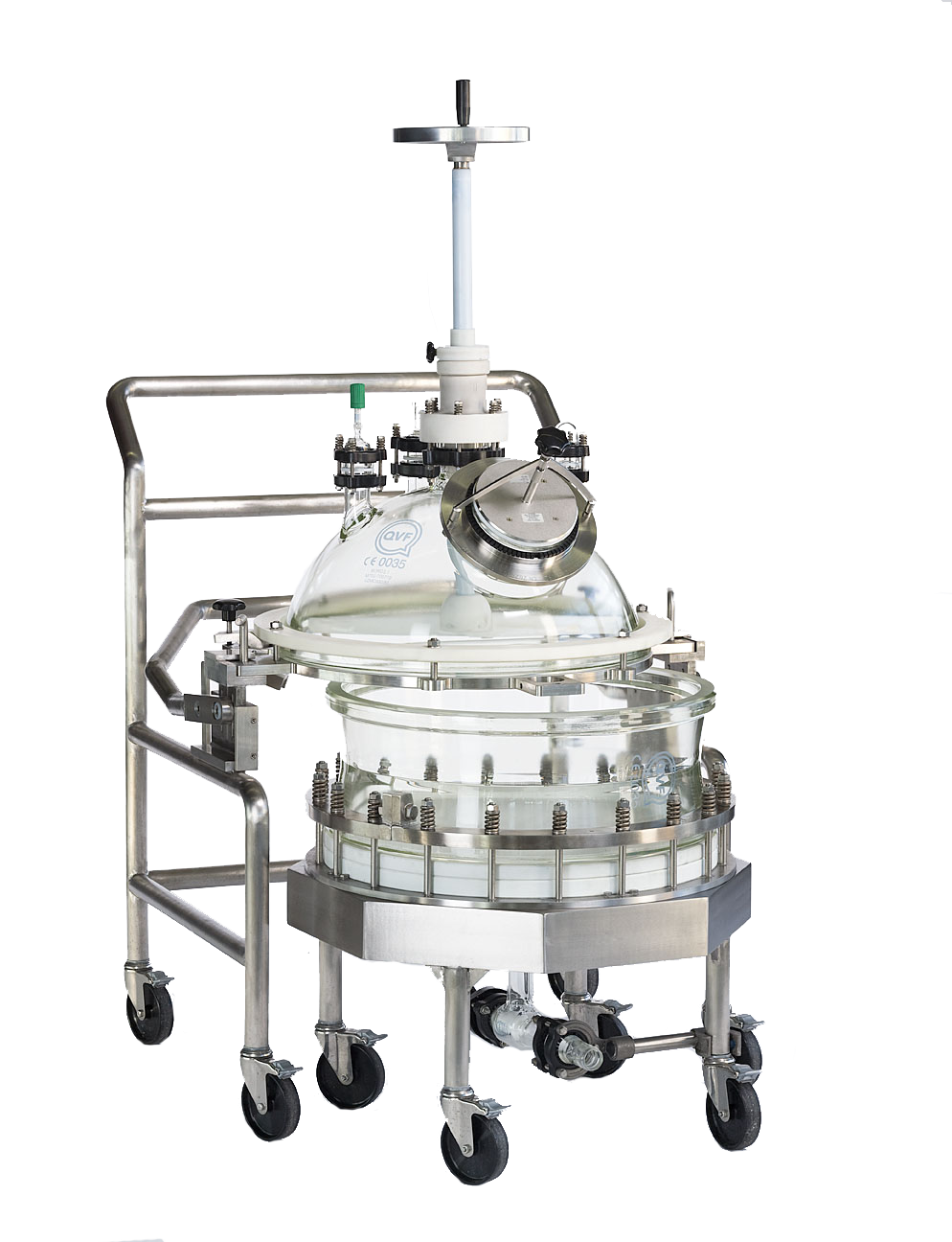 fd glass filter dn600 open
