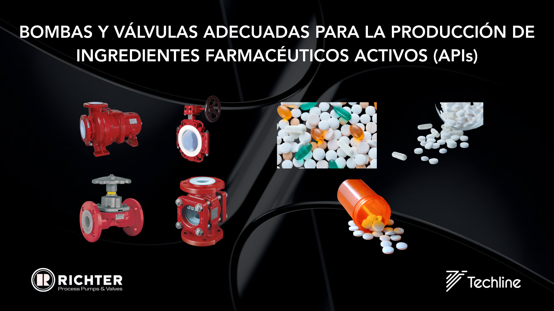 Home Este artículo presente las bombas y válvulas de Richter ideales para los procesos relacionados con la producción de ingredientes farmacéuticos activos